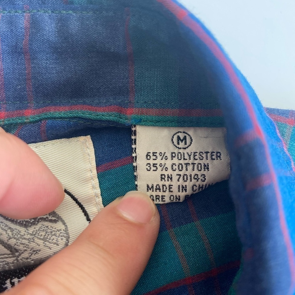 Cross & Winsor Lightweight Button Up M - image 3